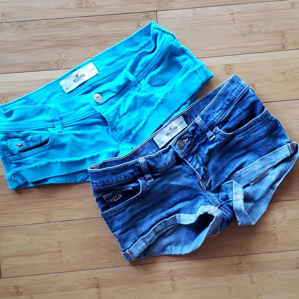 Hollister jean shorts 3 w26
